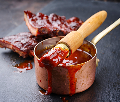 Dry rubs combine brown sugar